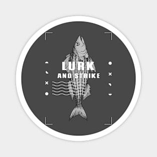 Lurk and Strike Sport Fishing Magnet